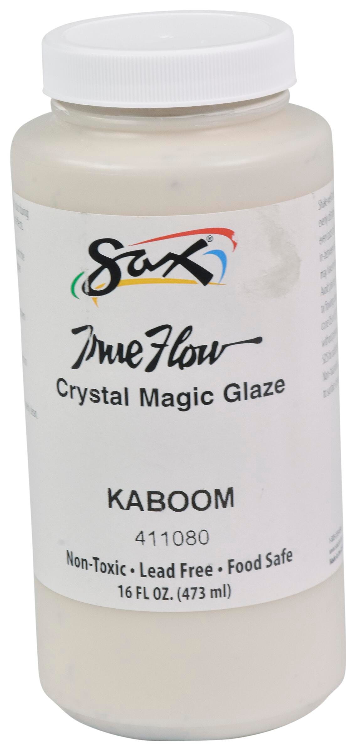 Sax Semi-Opaque Crystal Glaze, Kaboom Pie Sax Semi-Opaque Crystal Glaze, Kaboom Pie